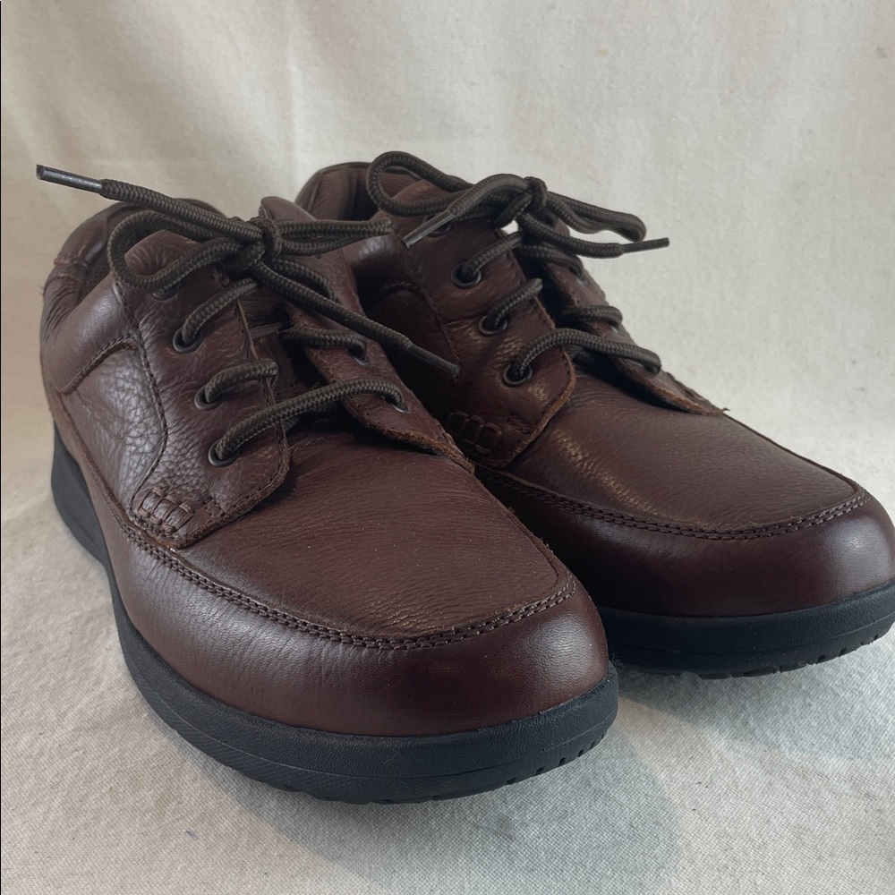 Men's Nunn Bush Brown Leather Shoes Size 11.5